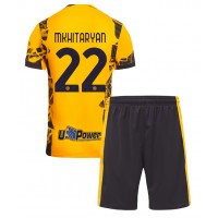 Inter Milan Henrikh Mkhitaryan #22 Fußballbekleidung 3rd trikot Kinder 2024-25 Kurzarm (+ kurze hosen)